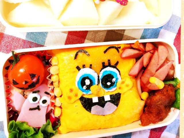 スポンジボブ★キャラ弁